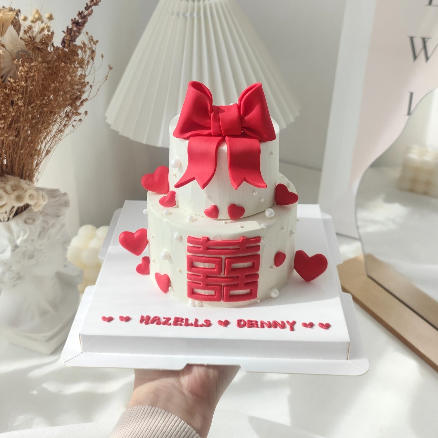Mini 2 Tier_Happy Wedding