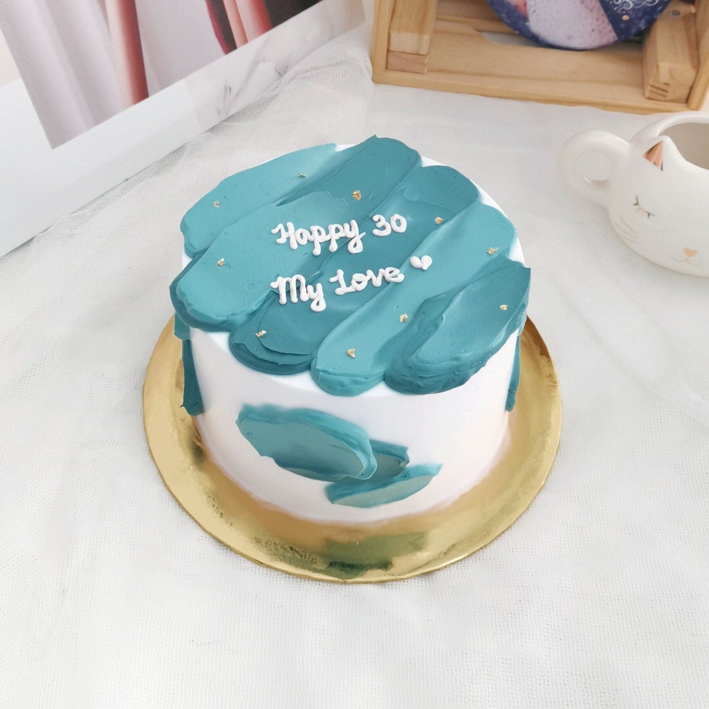 Korea Ins Design_Turquoise Painting