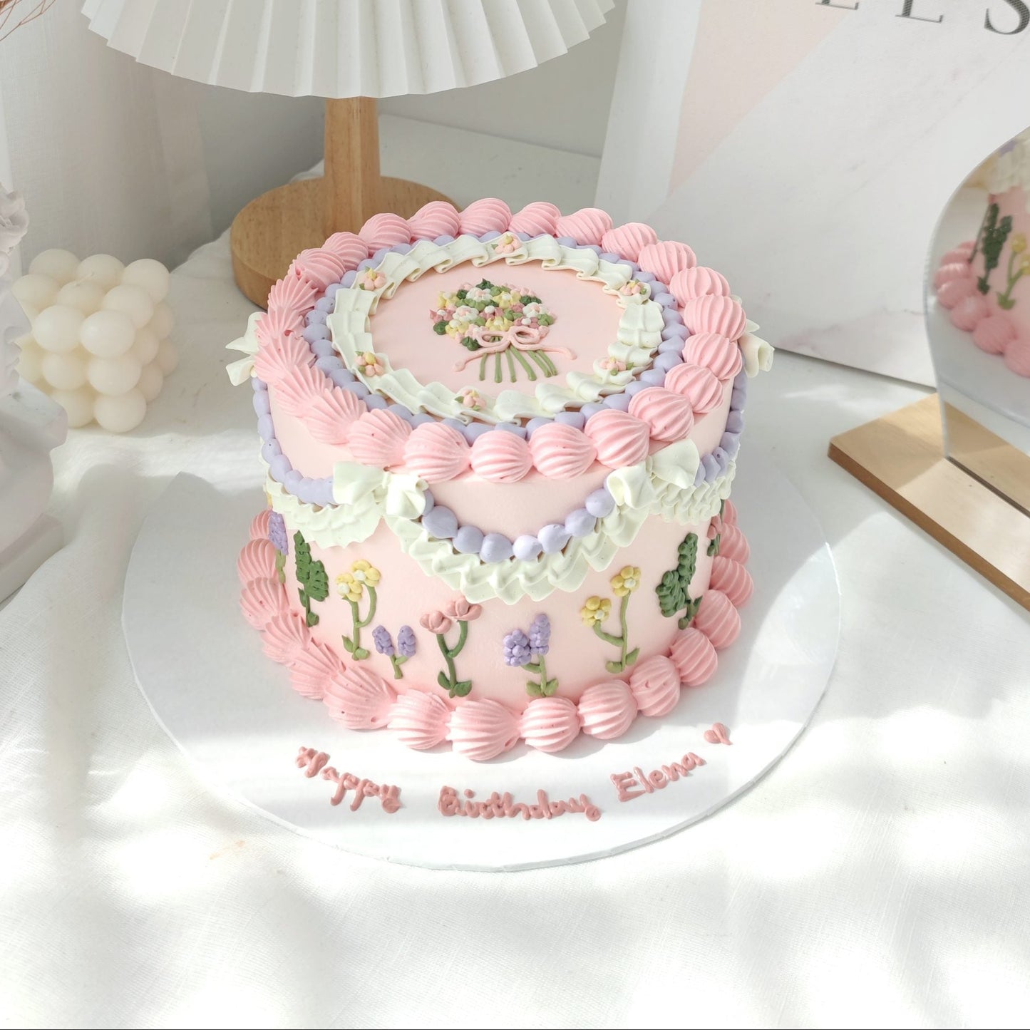 Vintage Floral Surrounding