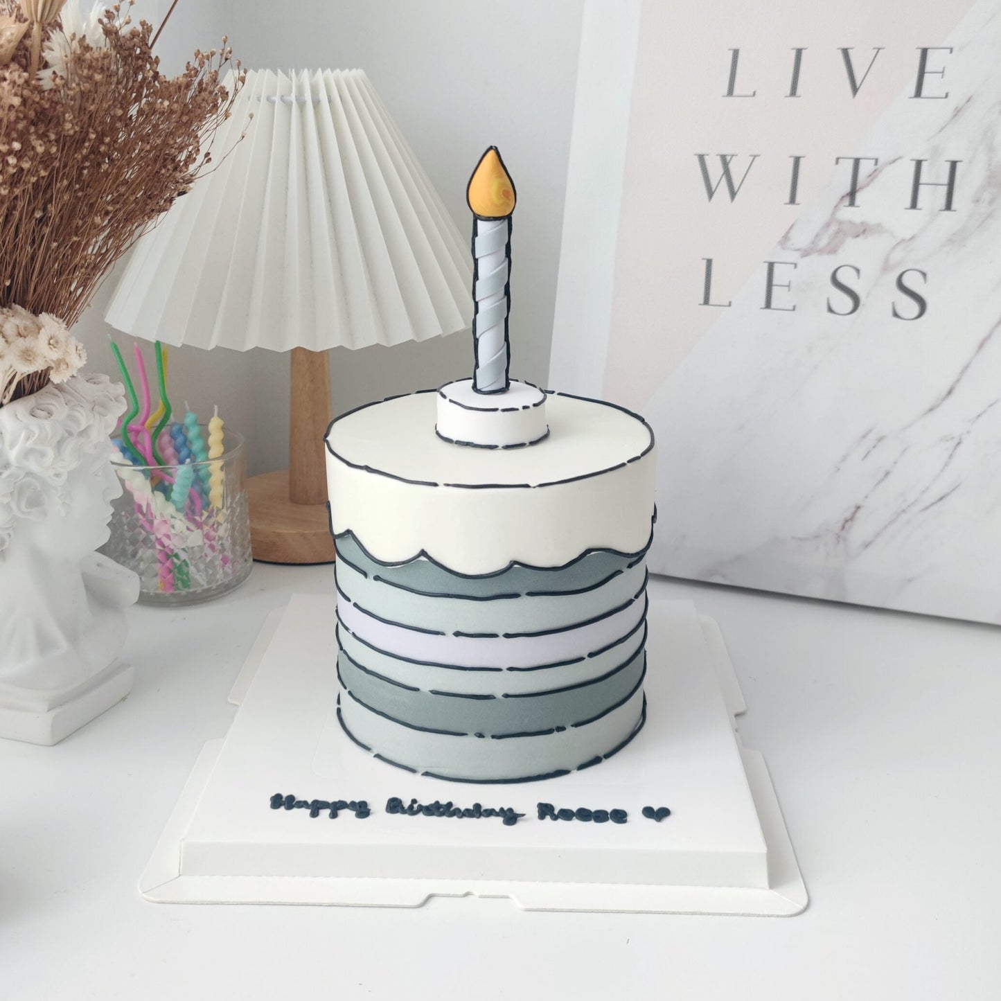 Comic series_Candle In Grey