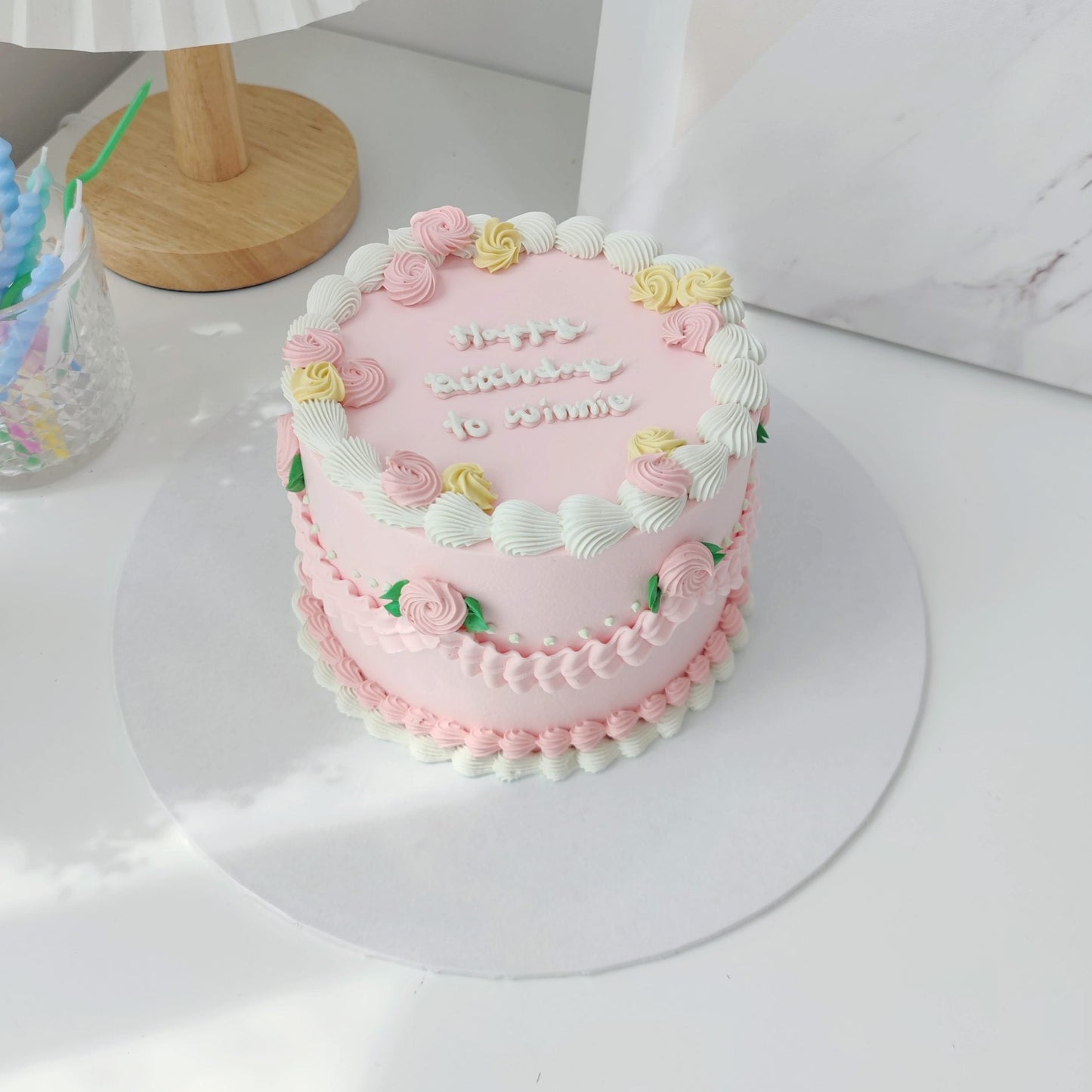 Pink Vintage Design