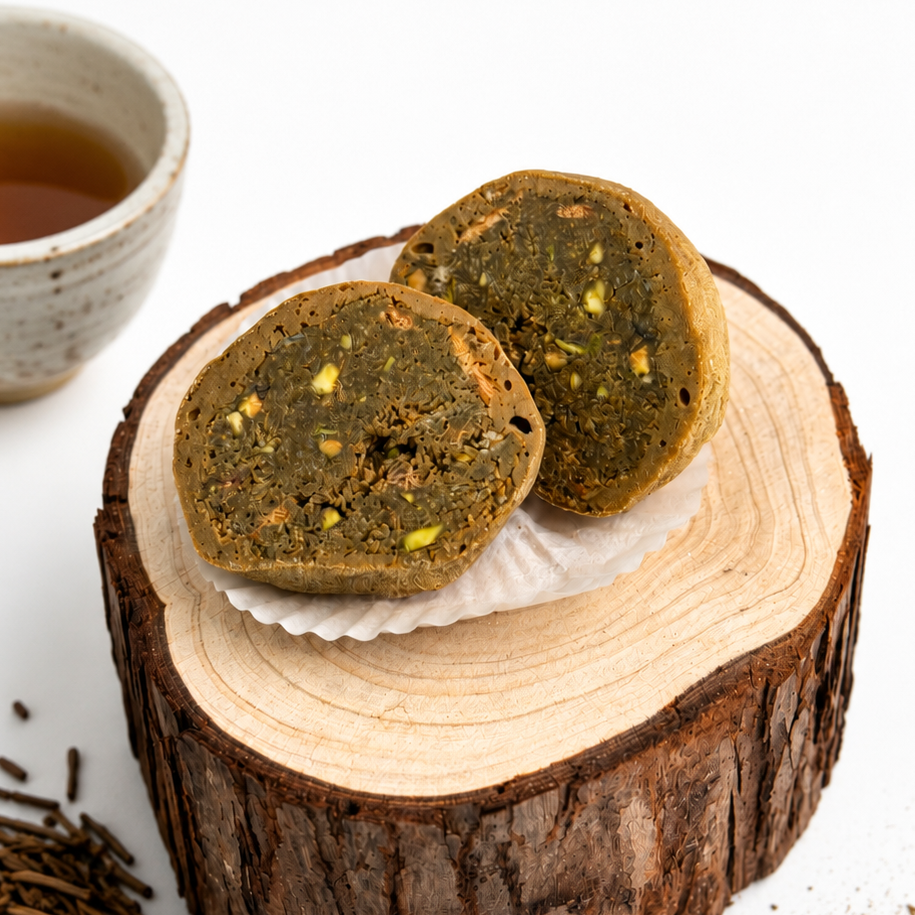 Hojicha Chewy Cookies