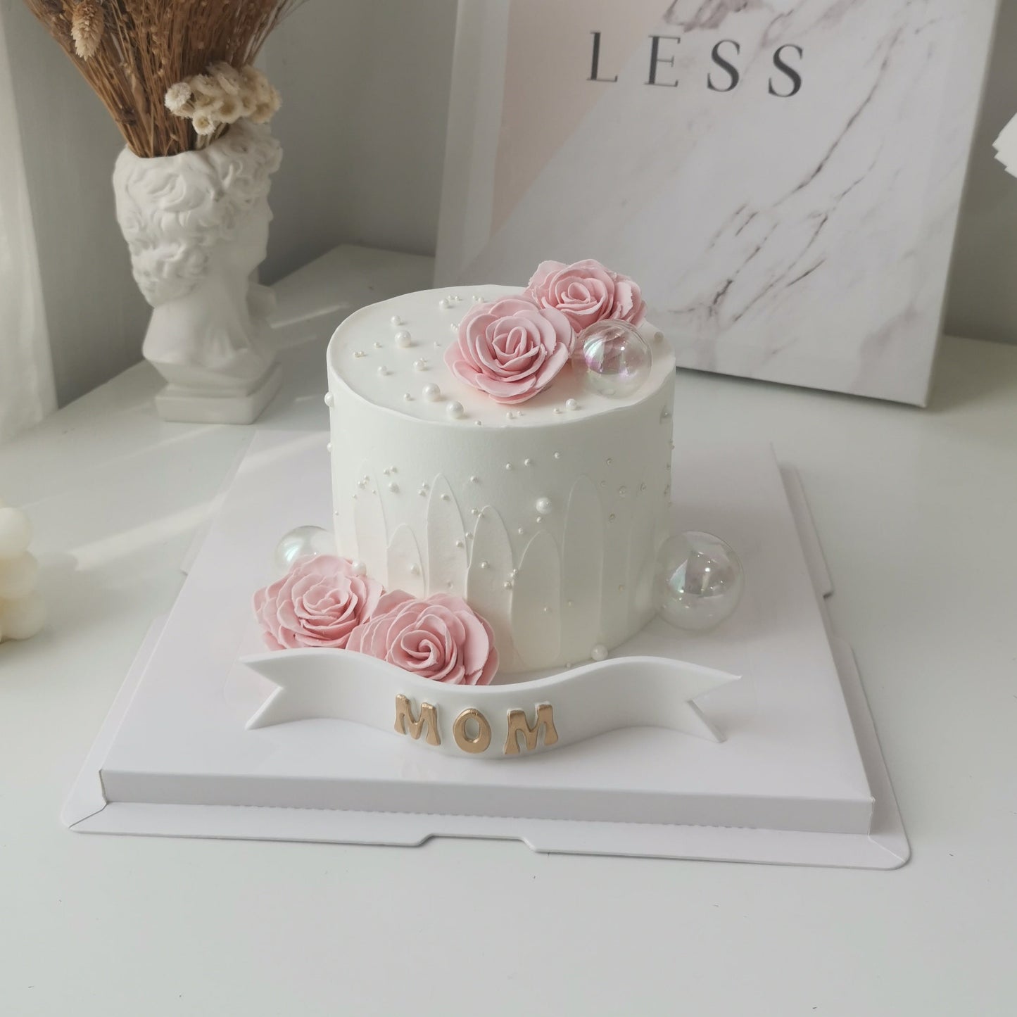 Roses Cake For Mom