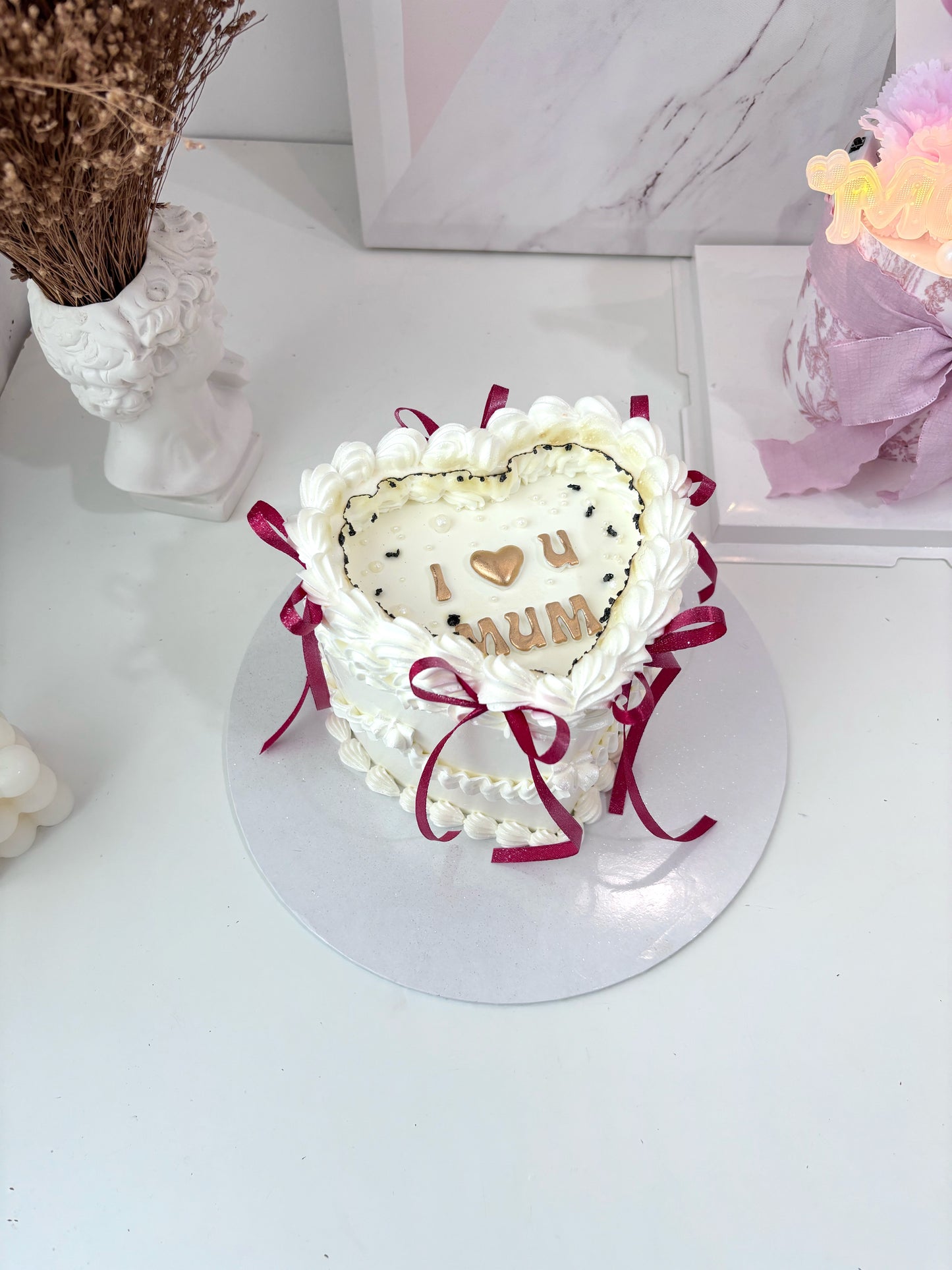 Mother's Day Burnaway Cake