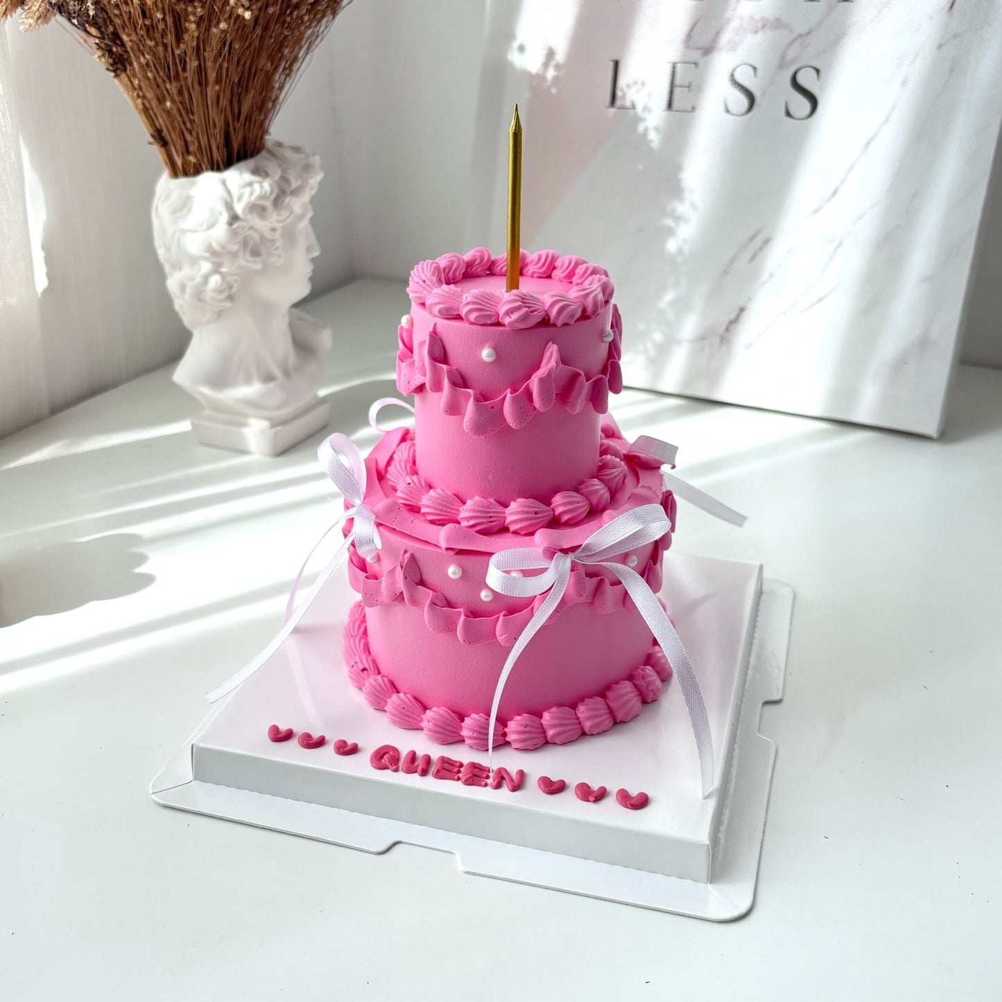 Mini 2 Tier_BarbiePink