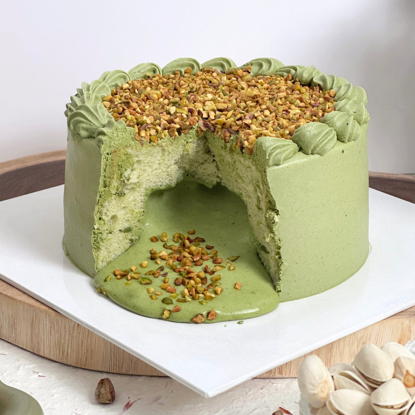 6 inch Pistachio Lava Cake