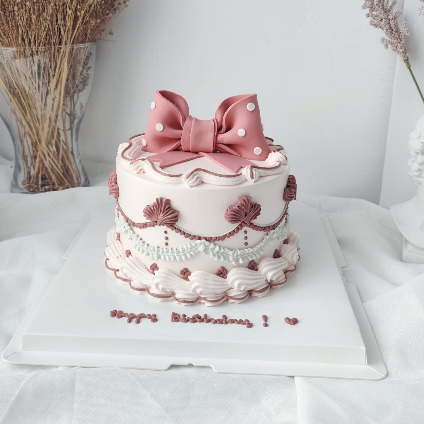 Pink Vintage Ribbon