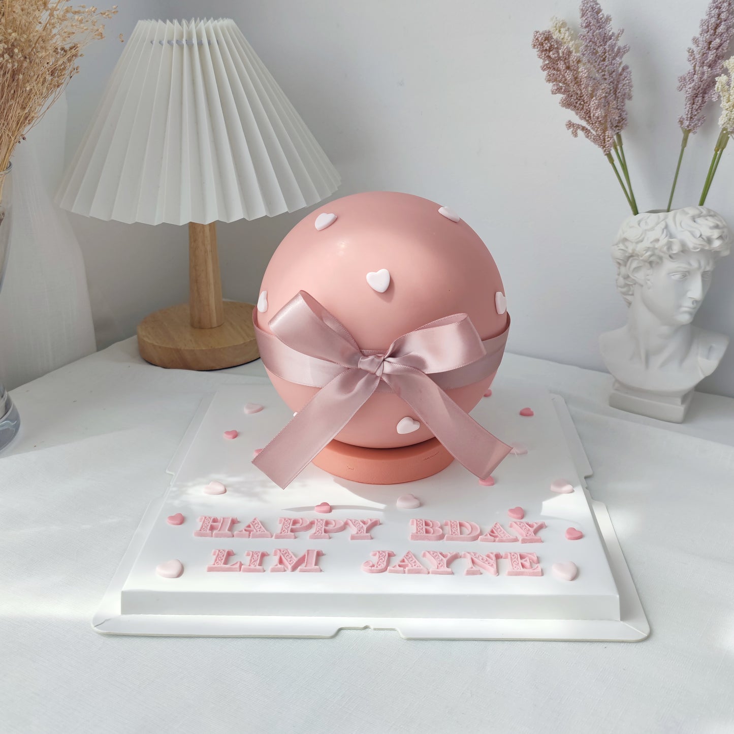 Pink Hearty Pinata Knock Ball