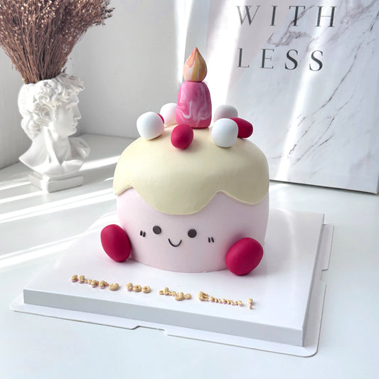 Little Candle Baby Cake