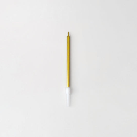 Elegant Long Candle (Gold Straight)