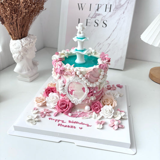 Wishing Fountain Cake