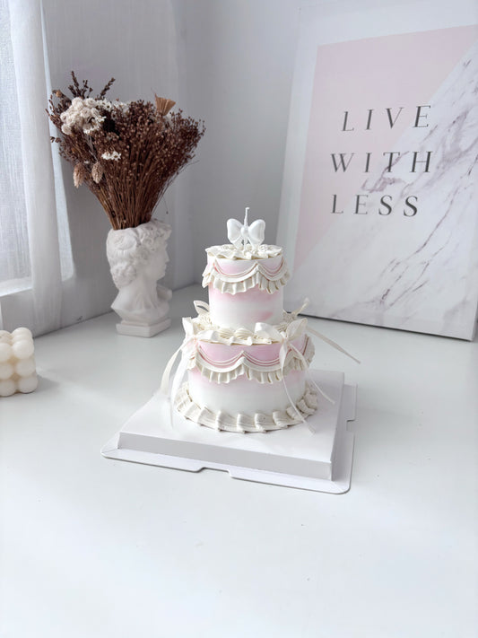Mini 2 Tier_RibbonBlush