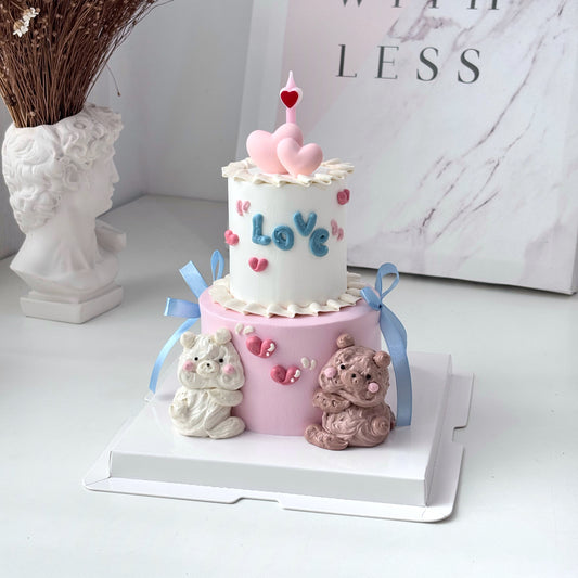 Mini 2 Tier_Bear in Love
