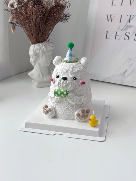 White Bear With Whistle