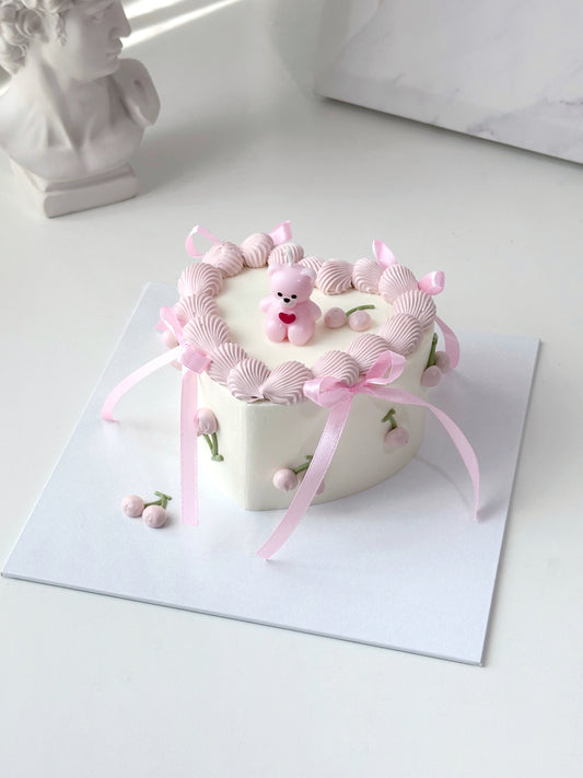 Cherry Bear Heart