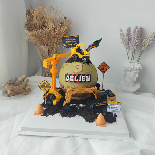 Construction Theme Pinata Knock Ball